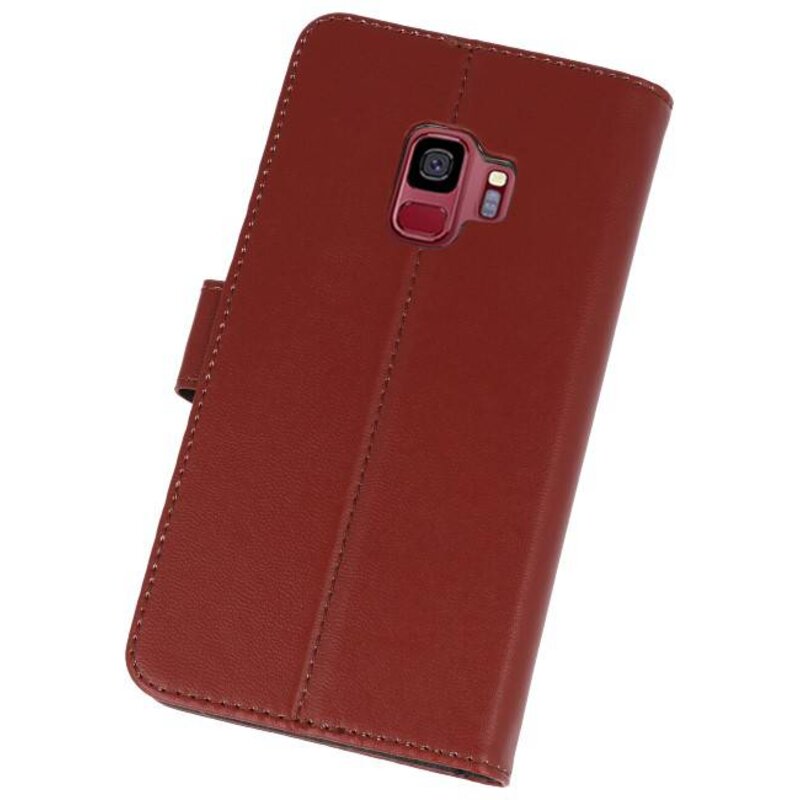 Wallet Cases Case for Galaxy S9 Brown