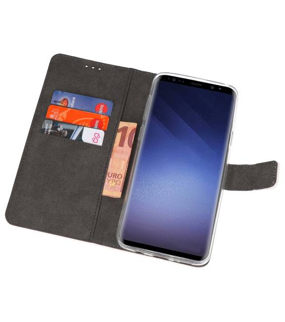 Wallet Cases Tasche für Galaxy S9 Plus Weiß