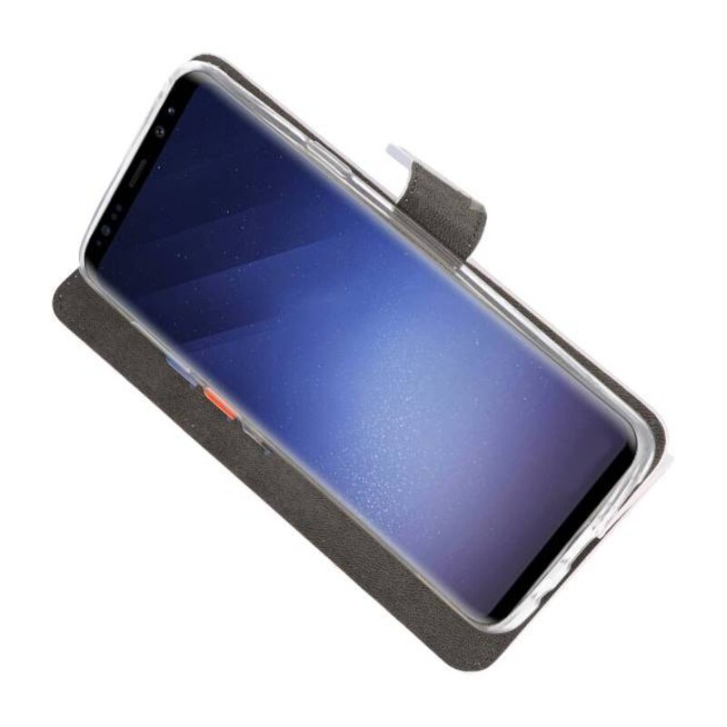 Funda con estuche Wallet para Galaxy S9 Plus Blanco