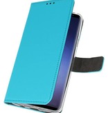 Estuche para estuches Wallet para Galaxy S9 Plus Blue
