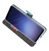 Wallet Cases Hoesje voor Galaxy S9 Plus Blauw
