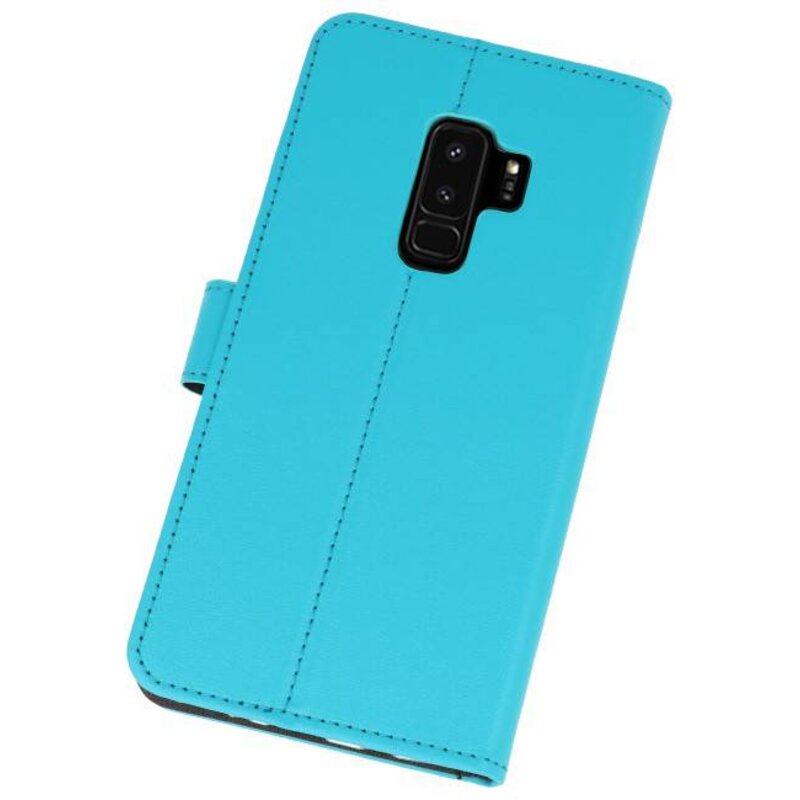 Wallet Cases Hoesje voor Galaxy S9 Plus Blauw