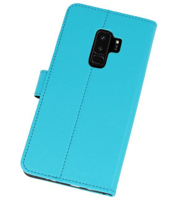 Wallet Cases Hoesje voor Galaxy S9 Plus Blauw