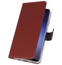 Etui für Galaxy S9 Plus Braun