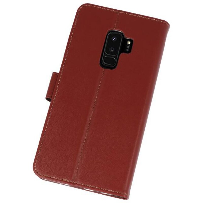Etuis portefeuille pour Galaxy S9 Plus Brown