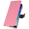 Wallet Cases Tasche für Galaxy A6 Plus (2018) Pink
