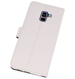 Custodia a Portafoglio per Galaxy A8 2018 Bianco