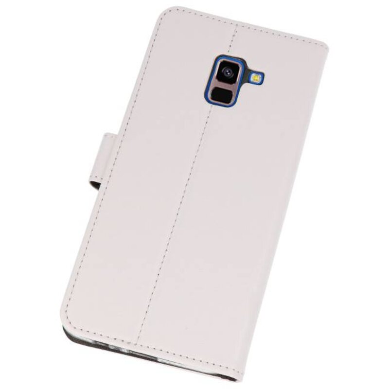 Custodia a Portafoglio per Galaxy A8 2018 Bianco