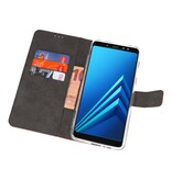 Custodia a Portafoglio per Galaxy A8 2018 Marrone