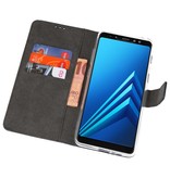 Etuis portefeuille pour Galaxy A8 Plus 2018 Navy