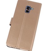 Wallet Cases Case for Galaxy A8 Plus 2018 Gold