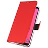 Wallet Cases Tasche für Galaxy J8 Rot