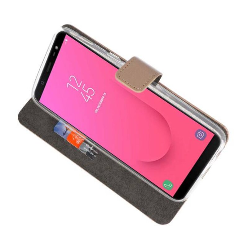 Wallet Cases Case for Galaxy J8 Gold