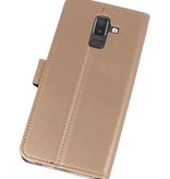 Wallet Cases Tasche für Galaxy J8 Gold