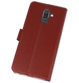 Etui für Galaxy J8 Braun