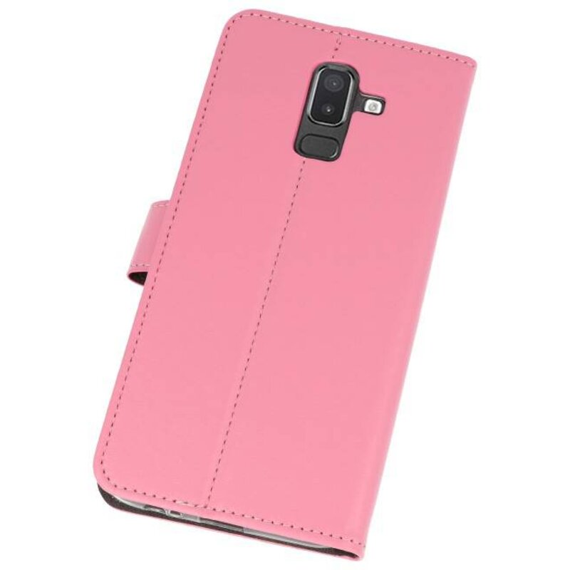 Wallet Cases Case for Galaxy J8 Pink