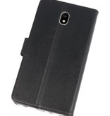 Estuche con monedero para Galaxy J7 2018 Negro