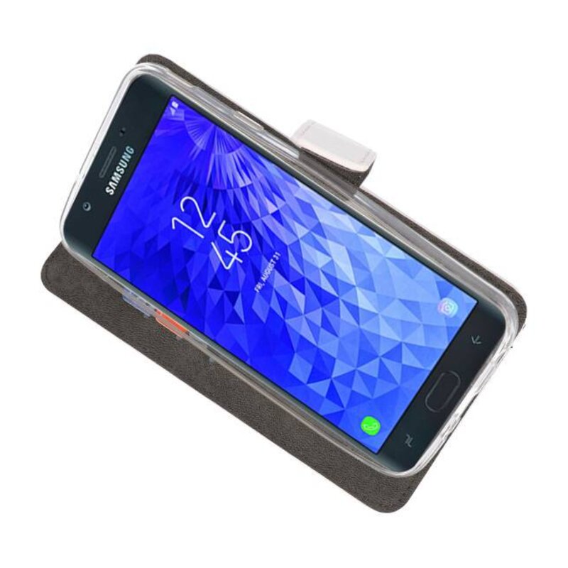 Custodia a Portafoglio per Galaxy J7 2018 Bianco