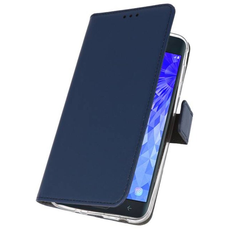 Custodia a Portafoglio per Galaxy J7 2018 Navy