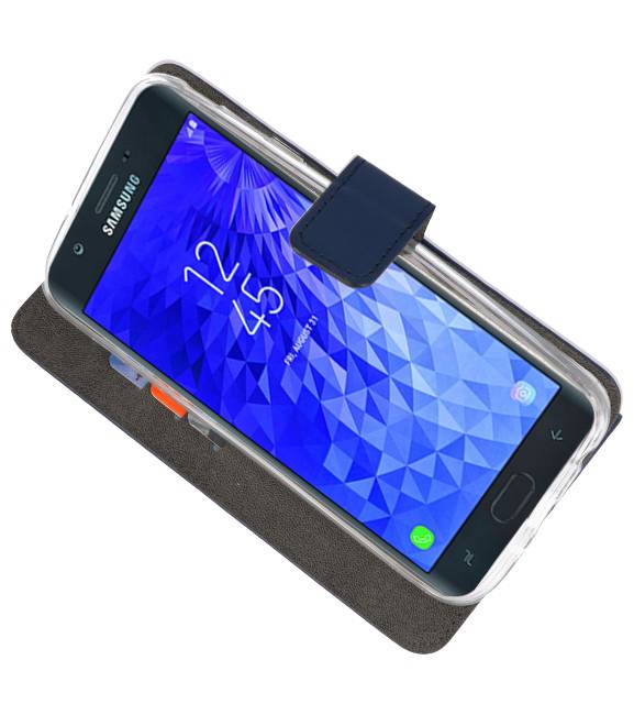 Custodia a Portafoglio per Galaxy J7 2018 Navy