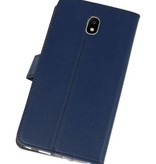 Estuche con monedero para Galaxy J7 2018 Navy