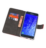 Wallet Cases Case for Galaxy J7 2018 Red