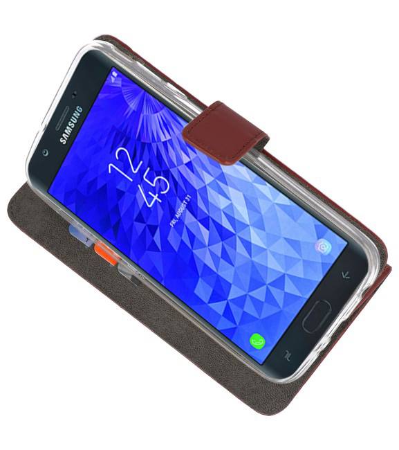 Veske Tasker Etui til Galaxy J7 2018 Brown