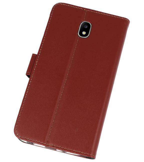 Wallet Cases Case for Galaxy J7 2018 Brown