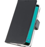 Wallet Cases Tasche für Galaxy J6 2018 Schwarz