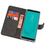 Etuis portefeuille pour Galaxy J6 2018 Noir