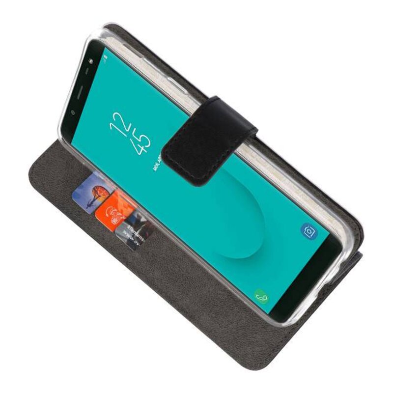 Veske Tasker Etui til Galaxy J6 2018 Black