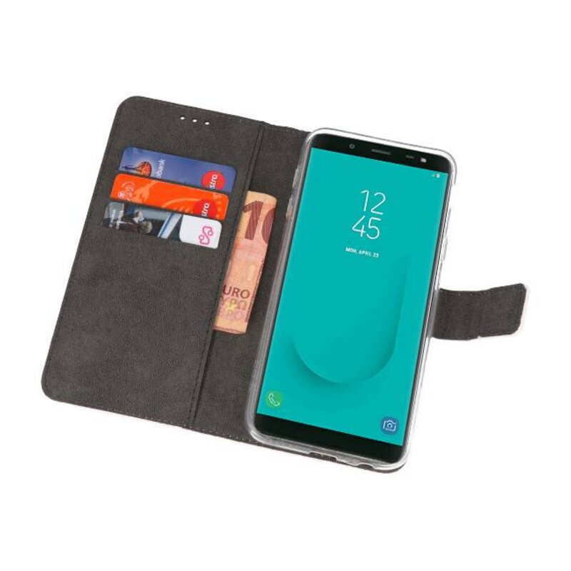 Custodia a Portafoglio per Galaxy J6 2018 Bianco