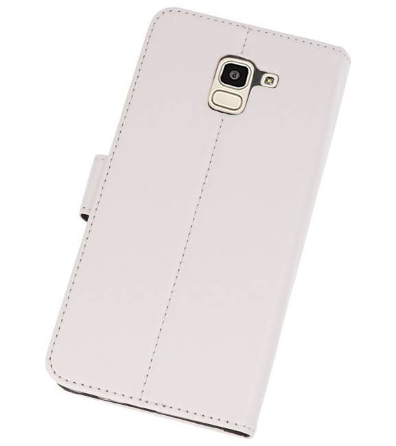 Wallet Cases Case for Galaxy J6 2018 White