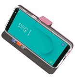 Custodia a Portafoglio per Galaxy J6 2018 Rosa