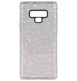 Gray Geometric Style Silicone Cases Galaxy Note 9