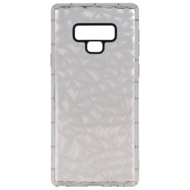 Fundas de silicona estilo geométrico gris Galaxy Note 9
