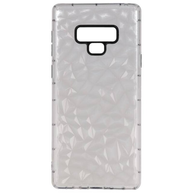 Grå geometrisk stil Silikone tasker Galaxy Note 9