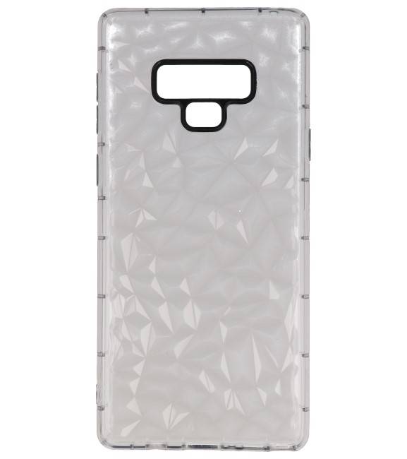 Grå geometrisk stil Silikone tasker Galaxy Note 9