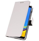 Wallet Cases Case for Galaxy A7 (2018) White
