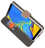 Etuis portefeuille Etui pour Galaxy A7 (2018) Or