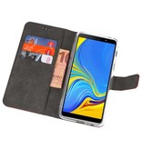 Funda Cartera Funda para Galaxy A7 (2018) Marrón