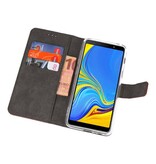 Funda Cartera Funda para Galaxy A7 (2018) Marrón