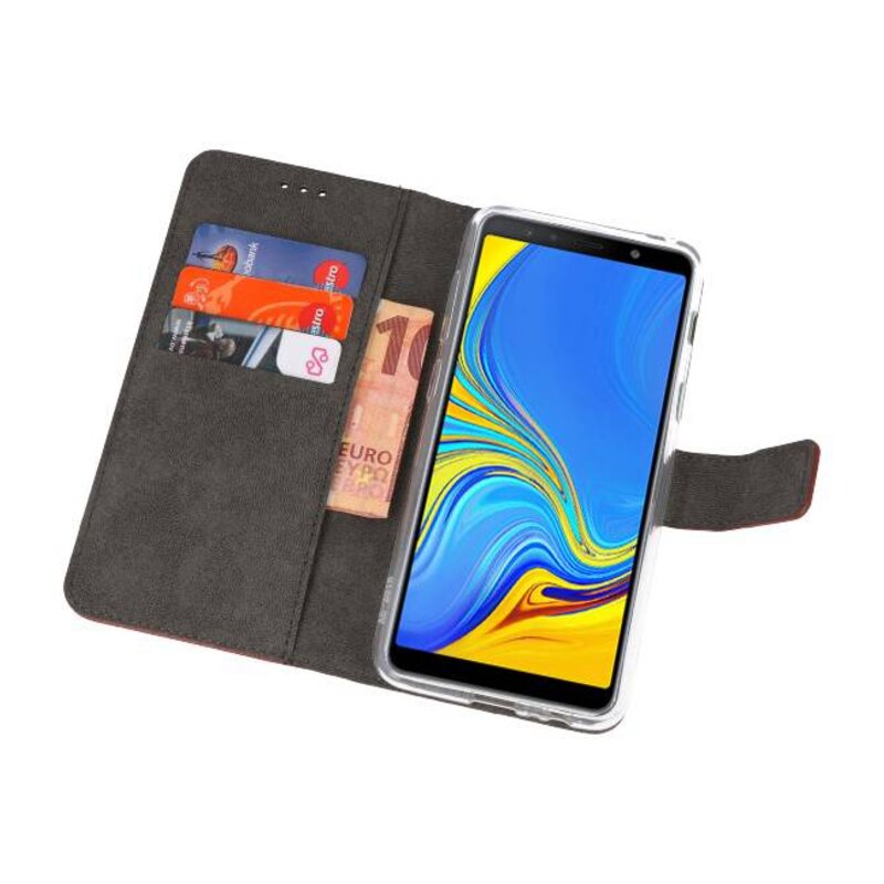 Wallet Cases Case for Galaxy A7 (2018) Brown