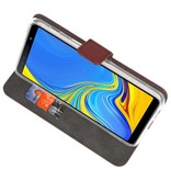 Wallet Cases Hülle für Galaxy A7 (2018) Braun