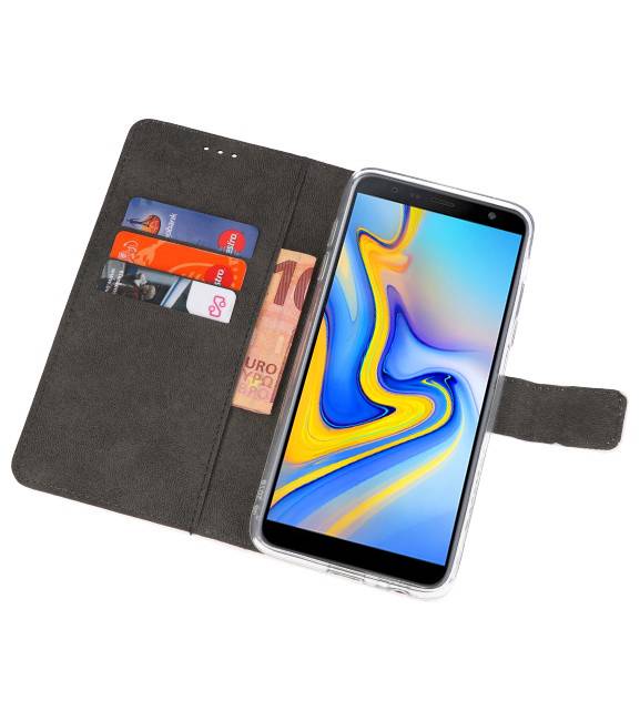 Wallet Cases für Galaxy J6 Plus Weiß