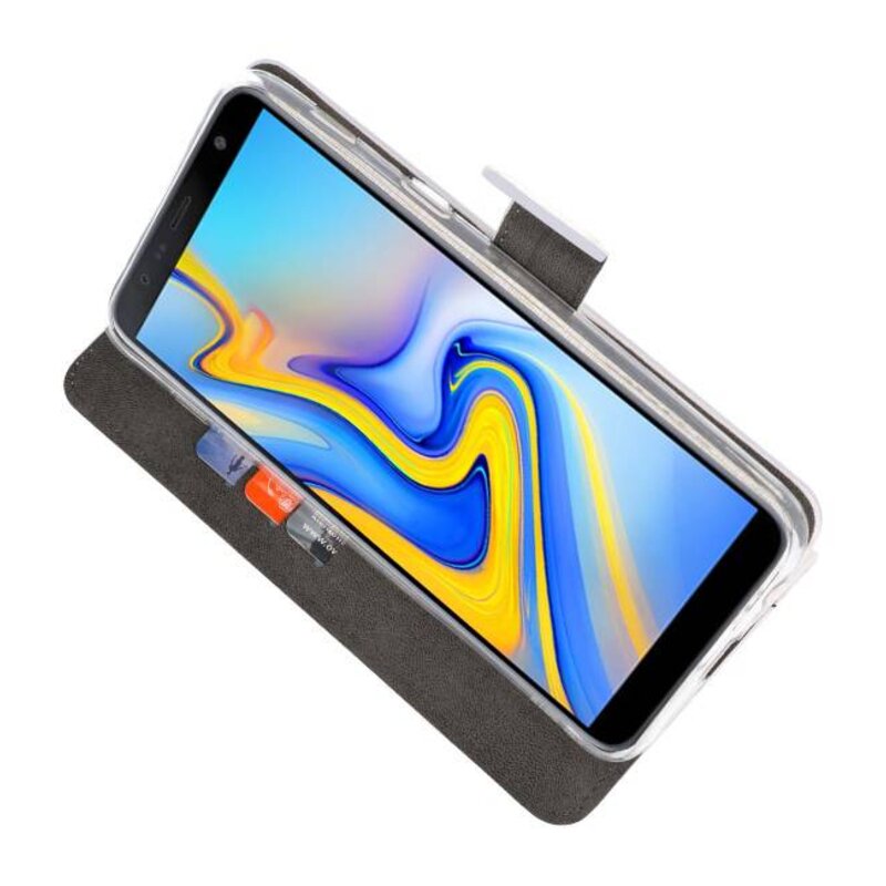 Wallet Cases for Galaxy J6 Plus White
