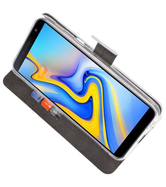 Wallet Cases für Galaxy J6 Plus Weiß