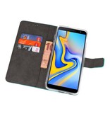 Wallet Cases Case for Galaxy J6 Plus Blue