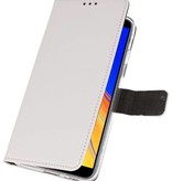 Wallet Cases für Galaxy J4 Plus Weiß