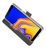 Wallet Cases Hoesje voor Galaxy J4 Plus Wit